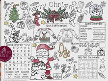 christmas placemat printable