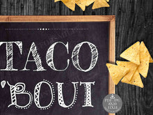 Taco Bout A Bright Future Sign PRINTABLE Graduation Party Decorations