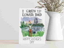 Printable Fathers Day Card Son Daughter