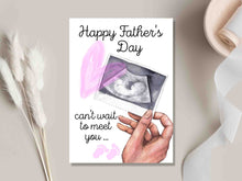 Fathers Day Card From The Bump Girl