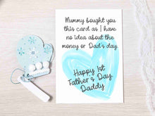 Fathers Day Card From Baby 1st Fathers Day First Fathers Day PRINTABLE