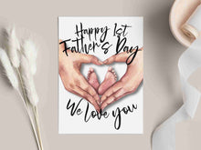 1st Fathers Day Card From Wife First Fathers Day Card PRINTABLE