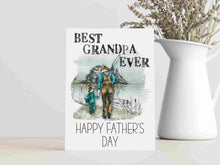 Grandpa Fathers Day Card, Printable Fathers Day Card, Father's Day Grandad