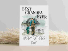 Grandpa Fathers Day Card, Printable Fathers Day Card, Father's Day Grandad