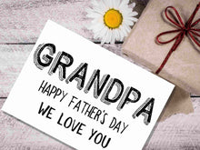 grandpa fathers day  card printable