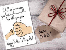 Printable Fathers Day Card From Son