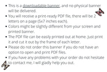 USA Banner Patriotic Banner Printable