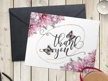 Thank You Card Floral PRINTABLE