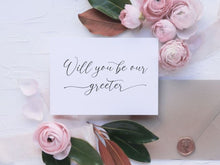 Will You Be Our Greeter Card PRINTABLE A6