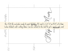 To My Step Mom On My Wedding Day Card, To My Step Mum PRINTABLE - 2 Cards