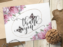 Thank You Card Floral PRINTABLE