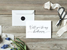 Will You Be My Bridesman Card PRINTABLE A6