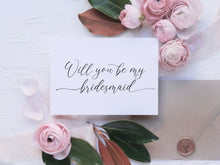 Will You Be My Bridesmaid Card PRINTABLE A6