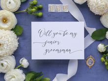 Will You Be My Junior Groomsman Card PRINTABLE A6