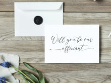 Will You Be Our Officiant Card PRINTABLE A6