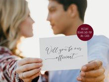 Will You Be Our Officiant Card PRINTABLE A6