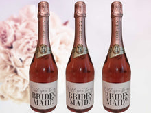 Bridesmaid Label Bridesmaid Proposal Champagne Labels PRINTABLE Matron Of Honor Maid Of Honor Personal Attendant