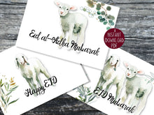 Eid Al Adha Card PRINTABLE 3 Cards