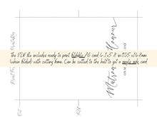 To My Matron Of Honor On My Wedding Day Card, To My Matron Of Honour PRINTABLE - 2 Cards