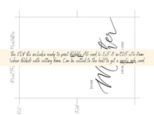 To My Mother On My Wedding Day Card PRINTABLE