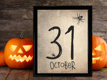 Halloween Wall Art Print Sign Decor PRINTABLE