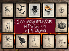 Happy Halloween Sign Wall Art Decor Pumpkin Print PRINTABLE