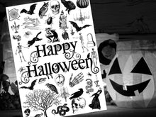 PRINTABLE Halloween Card Happy Halloween