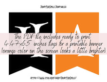 Halloween Birthday Banner Printable