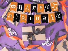 Halloween Birthday Banner Printable