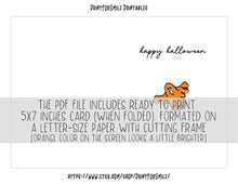 Happy Halloween Cards PRINTABLE