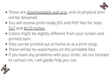 Halloween PRINTABLE Decor Sign Print Poster