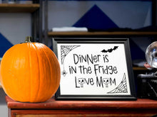 Halloween Print Sign PRINTABLE