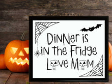 Halloween Print Sign PRINTABLE