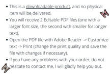 Christmas Coloring Placemats Kids PRINTABLE Personalized