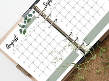 Undated Monthly Planner Calendar Printable