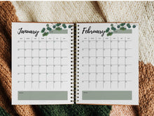 Undated Monthly Planner Calendar Printable