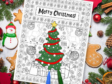 Merry Christmas Coloring Page PRINTABLE