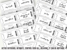 PRINTABLE Love Coupons Gift For Him Her