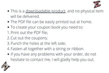 Love Coupons For Her Printable Gift