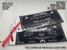 Love Coupons Personalizable Gift For Him Her PRINTABLE