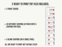 Valentines Day Coupon For Kids PRINTABLE