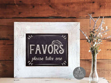 Graduation Favors Sign Chalkboard PRINTABLE 