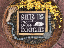 She's One Smart Cookie Sign PRINTABLE