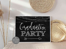 Printable Graduation Party Direction Signs Decorations