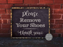 Please Remove Your Shoes Sign PRINTABLE