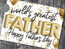 Printable Fathers Day Card For Father