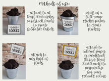 Graduation Candy Bar Sign Labels Party Decorations PRINTABLE