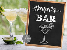 Margarita Bar Sign Fiesta Bridal Shower Party PRINTABLE Graduation Chalkboard