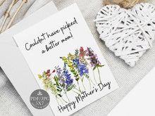 floral mothers day card printable