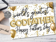 Printable Fathers Day Card For Godfather